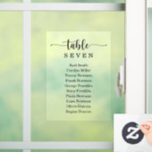 Raamklemmen Rustieke Trouwstoel Teken Raamsticker (Huis)