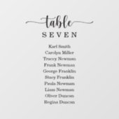 Raamklemmen Rustieke Trouwstoel Teken Raamsticker (Vel)