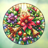 Raamklemmen van de kerstklokken raamsticker (Vel 3)