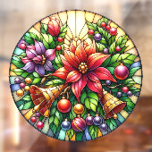 Raamklemmen van de kerstklokken raamsticker (Vel 2)