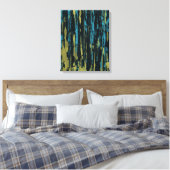 Raamregen ~ 16x20 1,5 "dik canvas afdruk (Insitu (Slaapkamer))