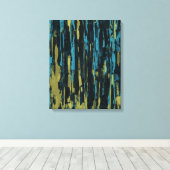 Raamregen ~ 16x20 1,5 "dik canvas afdruk (Insitu (Houten vloer))