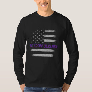 Raamreiniger Amerikaanse reiniging 8 T-shirt
