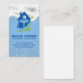 Raamreinigers | Huis Squeegee | Zeep Visitekaartje (Voorkant / Achterkant)