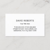 Raamreiniging Blue House Cleaning Service Visitekaartje (Achterkant)