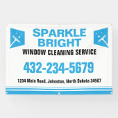 Raamreinigingsdienst Spandoek (Horizontaal)