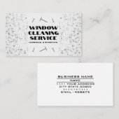 Raamschoonmaakdienst Commerciële Woning Visitekaartje (Voorkant / Achterkant)