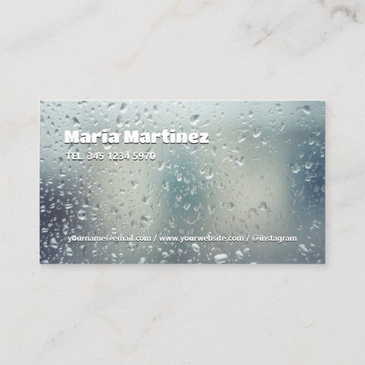 Raamspoeling Visitekaartje (Achterkant)