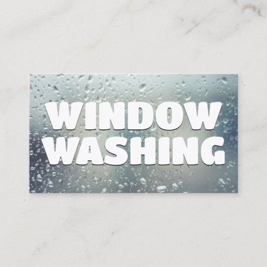 Raamspoeling Visitekaartje (Voorkant)