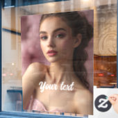 Raamsticker (Cafe Raam)