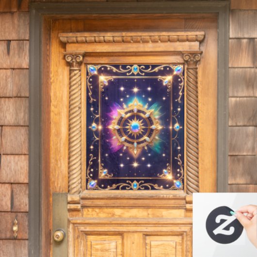 Raamsticker (Huis Deur)