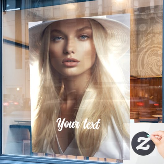 Raamsticker (Cafe Raam)