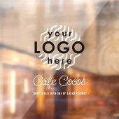 Raamsticker Café (Vel 2)