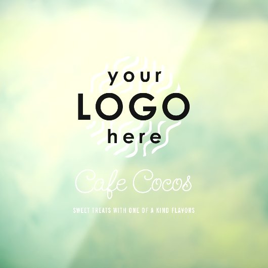 Raamsticker Café (Vel 3)