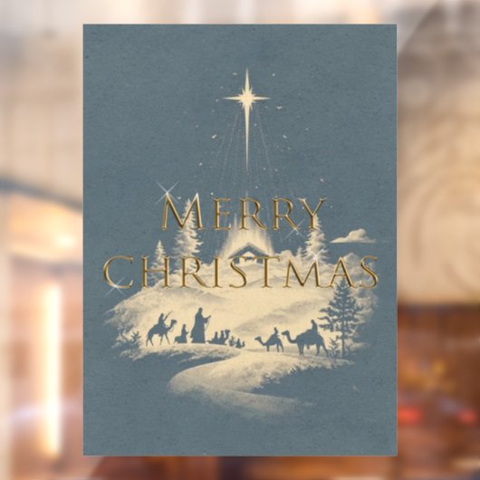Raamsticker Kerstmis (Vel 2)