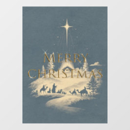 Raamsticker Kerstmis 