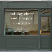 Raamsticker | Zakelijke Kerstgroet