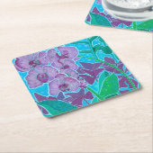 Raamwerk in tuinbouwvloeren kartonnen onderzetters (Schuin)