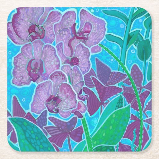 Raamwerk in tuinbouwvloeren kartonnen onderzetters (Voorkant)