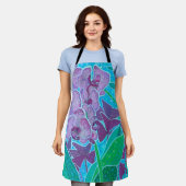 Raamwerk in tuinbouwvloeren schort (Gedragen)