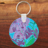 Raamwerk in tuinbouwvloeren sleutelhanger (Voorkant)