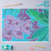 Raamwerk in tuinbouwvloeren tissuepapier (Craft)