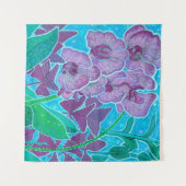 Raamwerk in tuinbouwvloeren wandkleed (Voorkant (horizontaal))