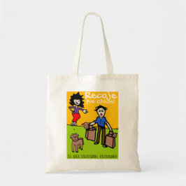 Raap je spullen bij elkaar tote bag