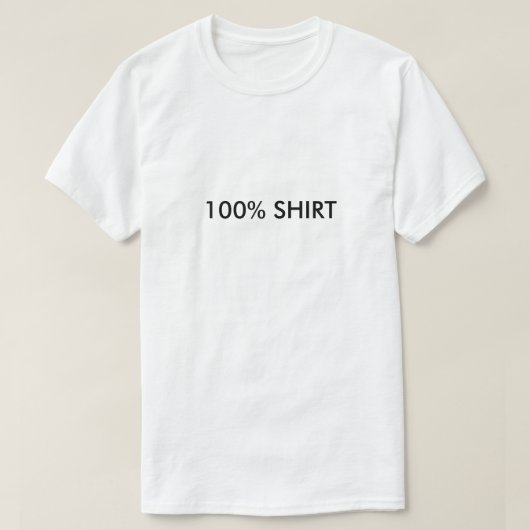 Raar 100% Shirt (Design voorkant)