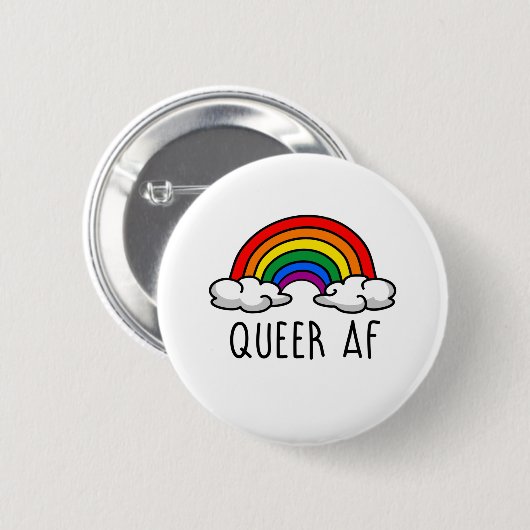 RAAR AF RONDE BUTTON 5,7 CM (Voorkant /achterkant)