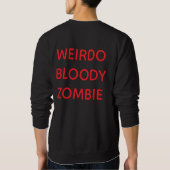 RAAR BLOEDERIG ZOMBIE TRUI (Achterkant)