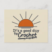 raar haakwerk feestdagenkaart (Voorkant)