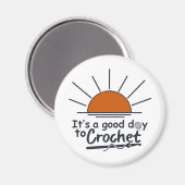 raar haakwerk magneet (Voorkant / Achterkant)