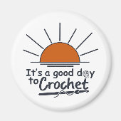 raar haakwerk magneet (Voorkant)