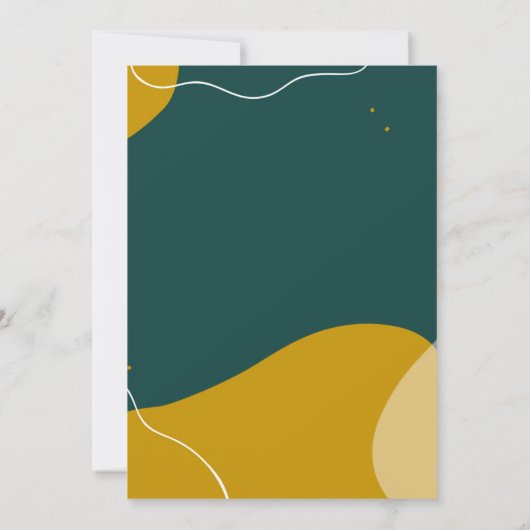 Raar is een goede familie verhuisaankondiging Kaar Kaart (Achterkant)