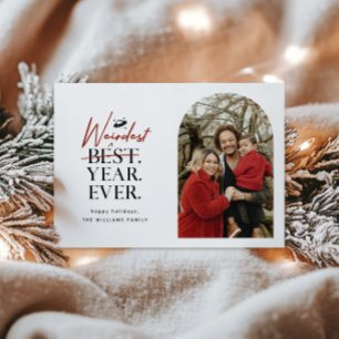 Raar Jaar Ooit Foto Vakantie Kaart