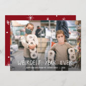 Raar Jaar Ooit - Vakantiefoto Feestdagenkaart (Voorkant / Achterkant)