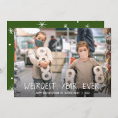 Raar Jaar Ooit - Vakantiefoto Feestdagenkaart (Voorkant / Achterkant)