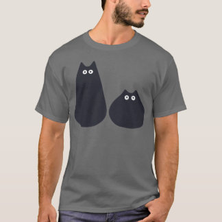 Raar kattenmeisje t-shirt