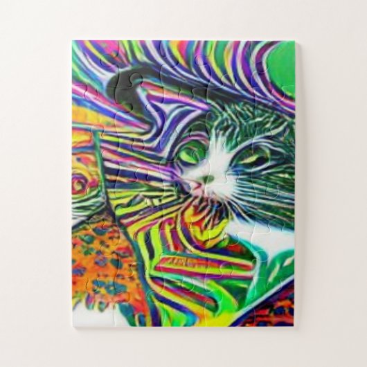 Raar Kool Katz Legpuzzel (Verticaal)