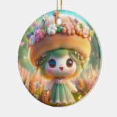 Raar maar Schattige Pet Keramisch Ornament (Links)