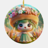 Raar maar Schattige Pet Keramisch Ornament (Achterkant)