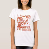 Raar Meisjes Club T-shirt (Voorkant)