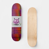 RAAR PAARS MONSTER Skateboard (Voorkant)