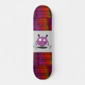 RAAR PAARS MONSTER Skateboard (Voorkant)