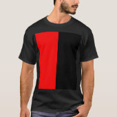 Raar Rood en Zwart  T-shirt (Voorkant)