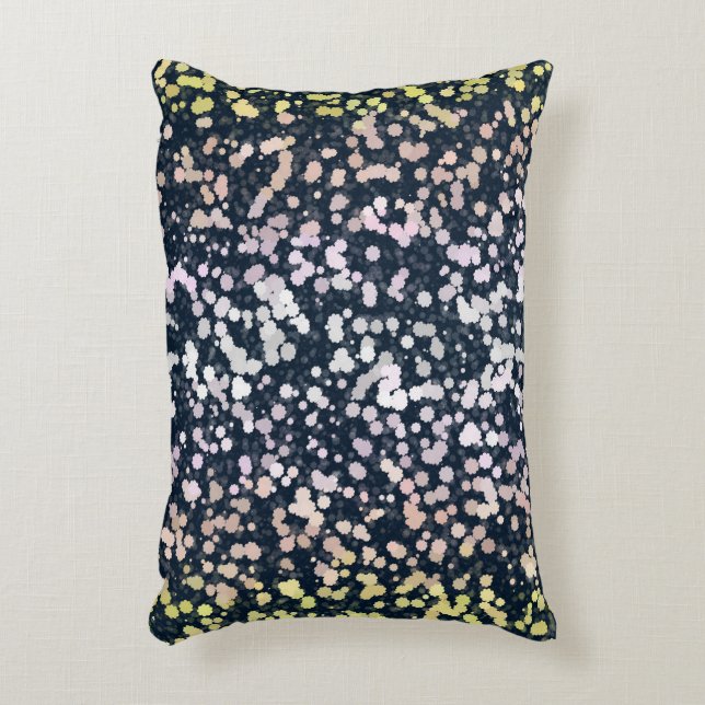 Raar Schattig Retro Boho Bloemige Pangender Pride  Accent Kussen (Voorkant(Verticaal))