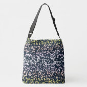 Raar Schattig Retro Boho Bloemige Pangender Pride Crossbody Tas (Achterkant)