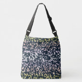 Raar Schattig Retro Boho Bloemige Pangender Pride Crossbody Tas (Voorkant)