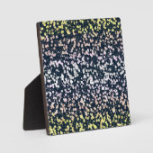 Raar Schattig Retro Boho Bloemige Pangender Pride Fotoplaat (Voorkant)